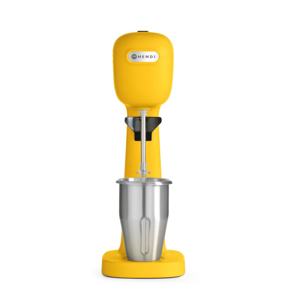 Shaker na mléčné koktejly - Design by Bronwasser, HENDI, Žlutá, 220-240V/400W, 170x196x(H)490mm
