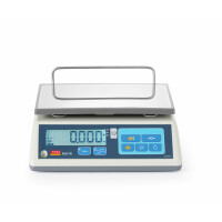 Maloobchodní váha LCD s legalizací, řada EGE, 15 kg, TEM, 325x320x(H)160mm