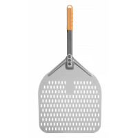 Škrabka na pizzu s perforací a krátkou rukojetí, čtvercová, HENDI, 350x710mm