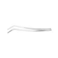 Zahnutá pinzeta s ergonomickou rukojetí, HENDI, (L)240mm