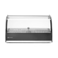 Vyhřívaný pultový displej, HENDI, jedno patro, Černá, 220-240V/800W, 554x376x(H)311mm
