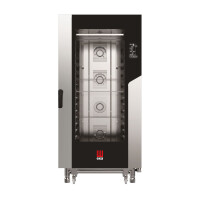 Konvektomat Millennial Black Mask , 16 × 600 × 400 mm - elektronicky řízený, elektrický, Tecnoeka, 400V/31000W, 930x1035x(H)1900mm