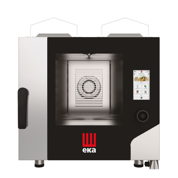 Konvektomat Millennial Touch Screen Gastro s automatickým mycím systémem, 5x GN 1/1 - elektronicky ovládaná, plynová, Tecnoeka, 230V/300W, 9300kW, 730