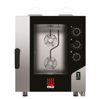 Konvektomat Millennial Smart Gastro, 7xGN1/1 - ovládaná elektromechanicky, plynová, Tecnoeka, 230V/500W, 13500kW, 730x855x(H)951mm