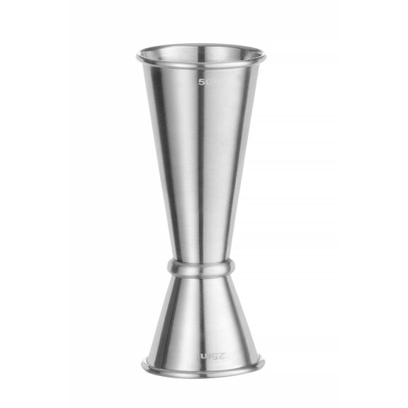 Barová odměrka 25/50 ml, BarUp, ⌀43x(H)110mm