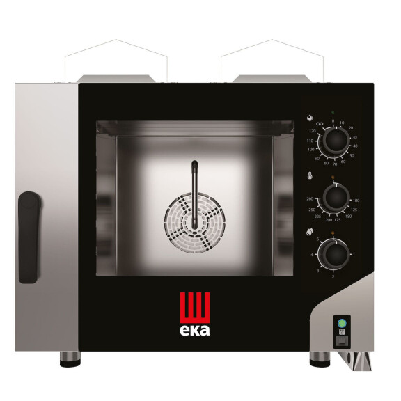 Konvektomat Millennial Smart Bakery, 4x600x400 mm - ovládaná elektromechanicky, plynová, Tecnoeka, 230V/300W, 9,3kW, 850x1041x(H)801mm