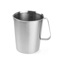 Odměrka ocelová, HENDI, 2L, ⌀140x(H)170mm