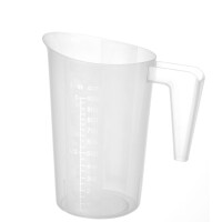 Stohovatelná polypropylenová odměrka, HENDI, 1L, ⌀124x(H)170mm