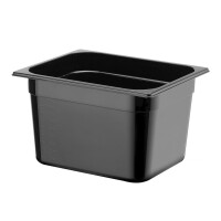 Kontejner GN 1/2 černý polykarbonát, HENDI, Profi Line, 12,5L, Černá, 325x265x(H)200mm