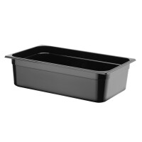 Kontejner GN 1/1 černý polykarbonát, HENDI, Profi Line, GN 1/1, 21L, Černá, 530x325x(H)150mm