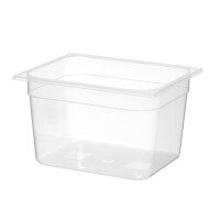 Kontejner GN 1/2 polypropylen, HENDI, Profi Line, GN 1/2, 12,5L, Průhledná, 325x265x(H)200mm