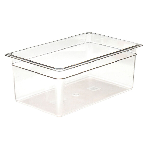 Nádoba Camwear GN 1/1 z polykarbonátu, Cambro, GN 1/1, 25,6L, Průhledná, 325x530x(H)200mm