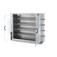 Plynový rožeň pro 16-20 kuřat, HENDI, 1150x472x(H)981mm