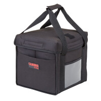 Termoizolační přepravní taška, skládací, univerzální, Cambro, Objem: kolem 17l, 17L, Černá, 255x255x(H)280mm