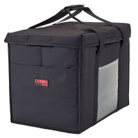 Termoizolační přepravní taška, skládací, univerzální, Cambro, Objem: kolem 78l, 78L, Černá, 535x355x(H)430mm