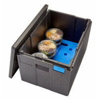 Termoizolační box Cam GoBox XL, horní plnění, GN 1/1, 64,5 l, Cambro, 64,5 l, 64,5L, Černá, 610x430x(H)390mm