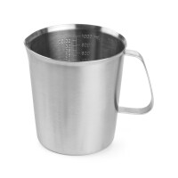 Odměrka ocelová, HENDI, 1L, ⌀120x(H)130mm