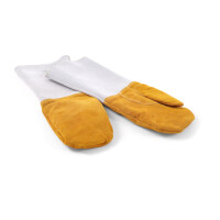 Žáruvzdorné kožené grilovací rukavice - 2 ks, HENDI, 2 ks, (L)460mm
