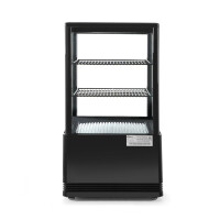Chlazená skříň displeje, 58 l, Arktic, černá, 230V/170W, 452x406x(H)830mm