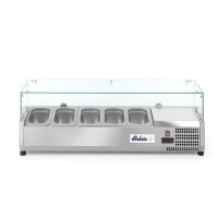 Chladicí zásobník GN 1/4, Arktic, 5 x GN 1/4, 230V/180W, 1205x335x(H)460mm