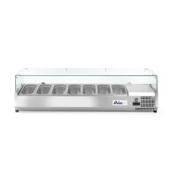 Chladicí zásobník GN 1/3, Arktic, 7x GN 1/3, 230V/180W, 1605x420x(H)460mm