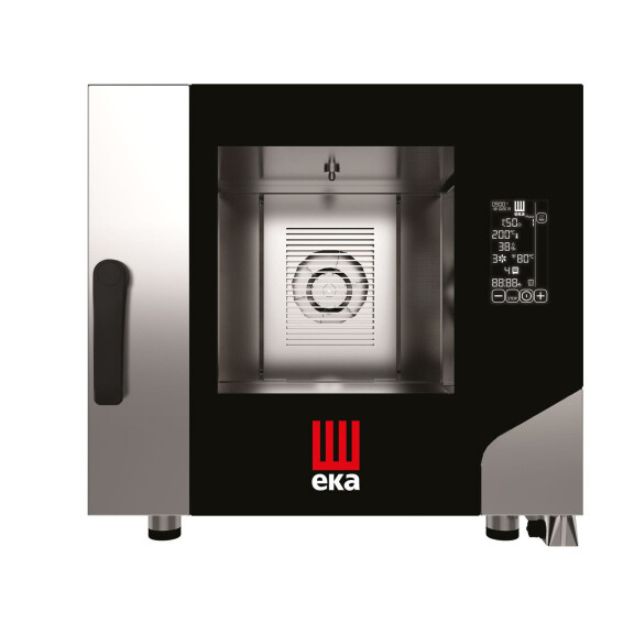 Konvektomat Millenial Black Mask Gastro 5× GN 1/1, elektrická, Tecnoeka, 400V/7800W, 730x849x(H)700mm