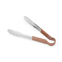 Servírovací kleště HACCP 250 mm, HENDI, Hnědá, (L)250mm