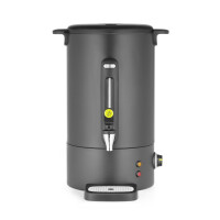 Bojler na horké nápoje matně černý - Design by Bronwasser, HENDI, 16L, Černá, 220-240V/1650W, 357x380x(H)502mm