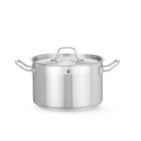 Střední hrnec s pokličkou, HENDI, Profi Line, 7L, ⌀240x(H)150mm
