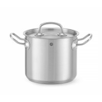 Vysoký hrnec s poklicí, HENDI, Kitchen Line, 2,8L, ⌀160x(H)140mm