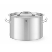 Střední hrnec s poklicí, HENDI, Budget Line, 23L, ⌀350x(H)240mm