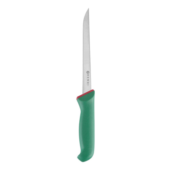 Nůž na filetování ryb ohebný, HENDI, Zelená, (L)330mm