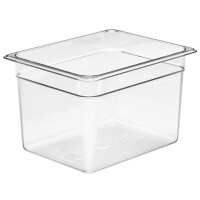 Nádoba Camwear GN 1/2 z polykarbonátu, Cambro, GN 1/2, 11,7L, Průhledná, 325x260x(H)200mm