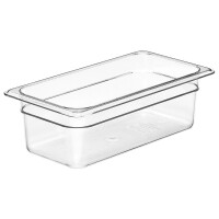 Nádoba Camwear GN 1/3 z polykarbonátu, Cambro, GN 1/3, 3,6L, Průhledná, 325x176x(H)100mm