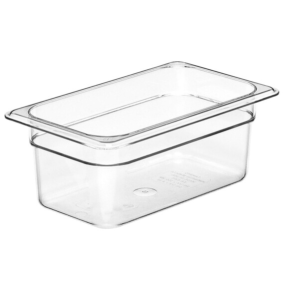 Nádoba Camwear GN 1/4 z polykarbonátu, Cambro, GN 1/4, 2,5L, Průhledná, 162x265x(H)100mm