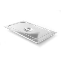Víko pro nádoby GN s výřezem pro naběračku, HENDI, Kitchen Line, GN 1/1, 530x325mm