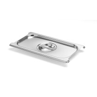 Víko pro nádoby GN s výřezem pro rukojeti, HENDI, Budget Line, GN 1/3, 325x176mm