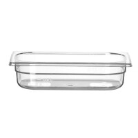 Kontejner GN 1/4 polykarbonát, HENDI, Profi Line, GN 1/4, 1,8L, Průhledná, 265x162x(H)65mm