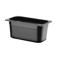 Kontejner GN 1/3 černý polykarbonát, HENDI, Profi Line, GN 1/3, 5,7L, Černá, 325x176x(H)150mm