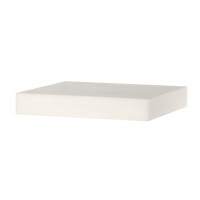 Řeznický blok - polyethylen bez podstavce, HENDI, špalek, Bílá, 500x400x(H)80mm