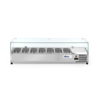 Chladicí zásobník GN 1/4, Arktic, 7 x GN 1/4, 230V/180W, 1505x335x(H)460mm