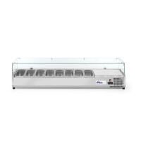 Chladicí zásobník GN 1/4, Arktic, 8x GN 1/4, 230V/180W, 1805x335x(H)460mm