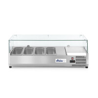 Chladicí zásobník GN 1/3, Arktic, 4x GN 1/3, 230V/180W, 1208x400x(H)456mm