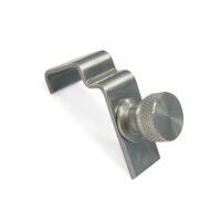 Prodlužovací hák pro hliníkový skladovací regál pro kontejnery GN1/1, HENDI, 15x42x(H)42mm