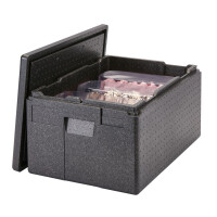 Termoizolační box Cam GoBox XL plnění shora, GN 1/1, Cambro, Černá, 610x430x(H)320mm