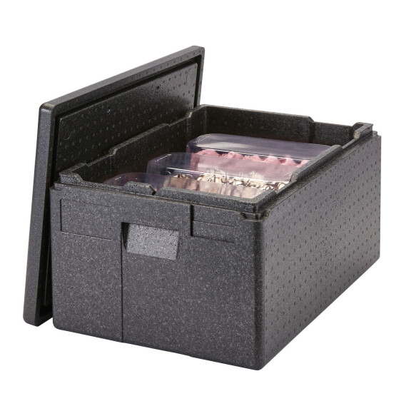 Termoizolační box Cam GoBox XL plnění shora, GN 1/1, Cambro, Černá, 610x430x(H)320mm