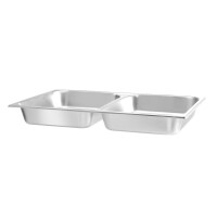 Gastronádoba GN 1/1, dělená, HENDI, 7,5L, 530x325x(H)65mm
