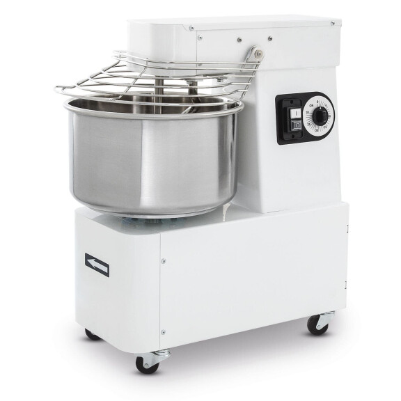 Spirálový mixér s pevnou mísou a nádobou, 10 l, Prismafood, 35 kg/h, 10L, 230V/370W, 290x590x(H)580mm