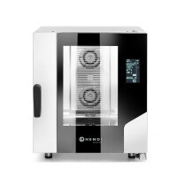 Konvektomat 6x GN 1/1, elektrický, elektronické ovládání, HENDI, 400V/10400W, 730x784x(H)850mm