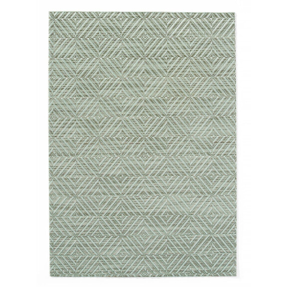 Podložky, geometrický vzor – sada, HENDI, Zelená, 6 ks, 450x300mm